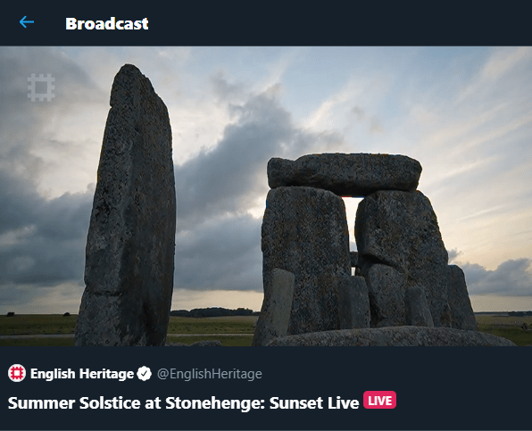 stone henge twitter